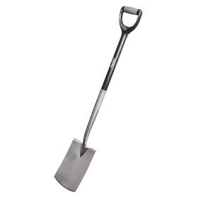 Plochý zahradní rýč z nerezavějící oceli BL6