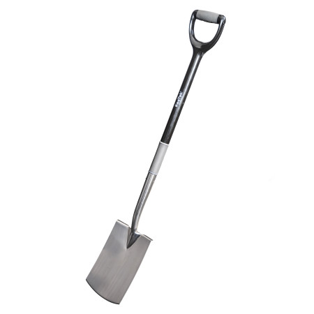 Plochý zahradní rýč z nerezavějící oceli BL6
