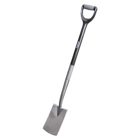 Plochý zahradní rýč z nerezavějící oceli BL7