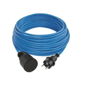 Prodlužovací kabel 1,5mm2 Weatherproof IP44, 20 m, modrý