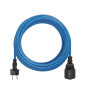 Prodlužovací kabel 1,5mm2 Weatherproof IP44, 20 m, modrý
