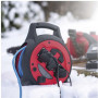 Prodlužovací kabel 1,5mm2 na bubnu Weatherproof IP44, se třemi zásuvkami, 20 m, modrý