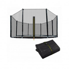 Ochranná síť na trampolínu 426 cm / 8 tyčí SPRINGOS