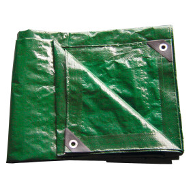 Zakrývací plachta 90 g/m2, 3x5 m, zelená