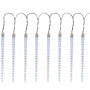 Vánoční řetěz Icicle, 288x LED studená bílá, 8 rampouchů
