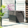 Zahradní box WOODEBOX antracit 140L