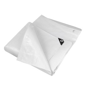 Zakrývací plachta 210 g/m2, 3x6 m, bílá