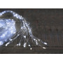 Světelný řetěz Twisted Stars 1200 LED, 3 m, studená bílá