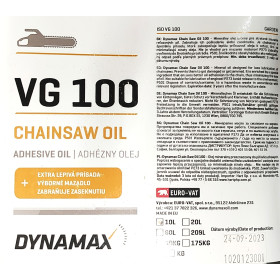 Řetězový olej CHAINSAW OIL 100 VG 100 10 litrů