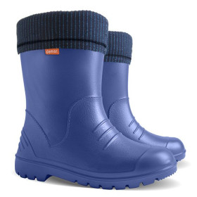 Dětské zateplené holínky DINO 0310 D modré 20/21