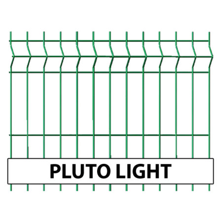 Plotový panel PLUTO Light ZN+PVC 2030x2500 mm zelený