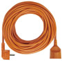 Prodlužovací kabel 20 m s 1 zásuvkou, oranžový