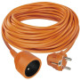 Prodlužovací kabel 20 m s 1 zásuvkou, oranžový