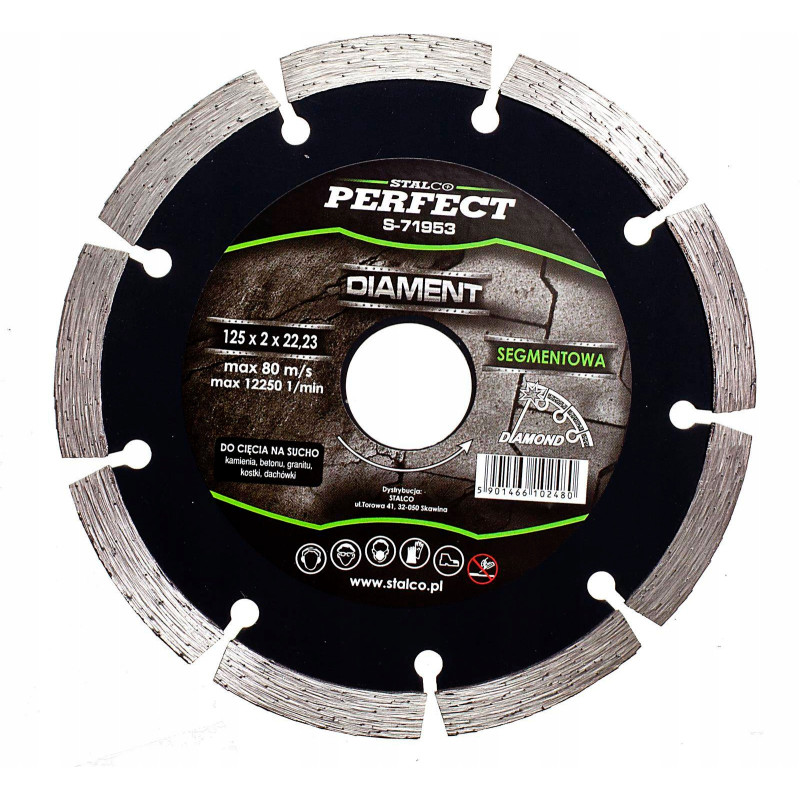 STALCO Diamantový řezný kotouč 180 mm segmentový S-71955