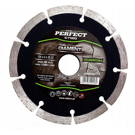 Diamantový řezný kotouč 180 mm segmentový