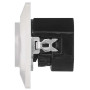 Zásuvka s USB A a USB C, bílá