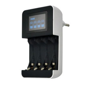 Nabíječka baterií AA/AAA s LCD displejem, 450 mA, 4 kanály