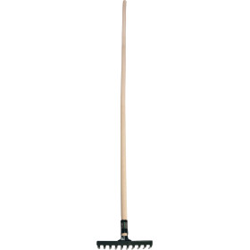 Hrábě 10-zubé R105 s dřevěnou násadou 160 cm