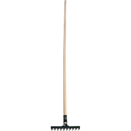 Hrábě 10-zubé R105 s dřevěnou násadou 160 cm