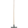 Hrábě 10-zubé R105 s dřevěnou násadou 160 cm