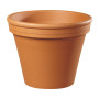 Keramický květináč 15 cm Klasik natur, terakota