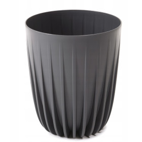 Květináč 14,5 cm MIRA eco recycled, antracit