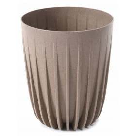 Květináč 14,5 cm MIRA eco coffee, latte