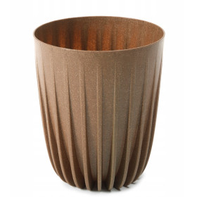 Květináč 14,5 cm MIRA eco wood, natur