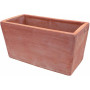 Keramický květináč 30x15x15 cm Moderne, terakota