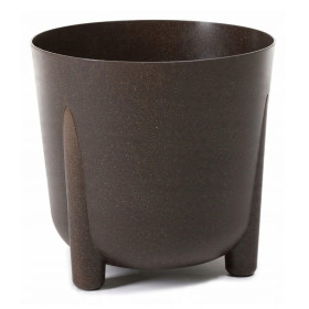 Květináč 25,5 cm Frida eco coffe, espresso