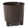 Květináč 25,5 cm Frida eco coffe, espresso