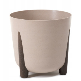 Květináč 30 cm Frida eco coffe, latte