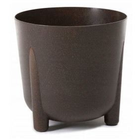 Květináč 30 cm Frida eco coffe, espresso