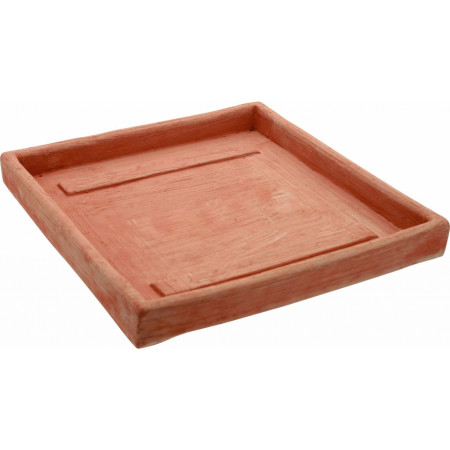 Terakotová podložka 21 cm čtvercová