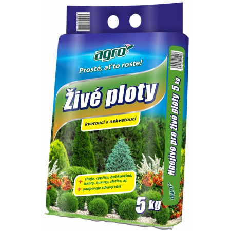 Minerální hnojivo na živé ploty 5 kg