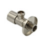 Rohový ventil TMM C850 AG/AG 1/2"-1/2", broušená ocel