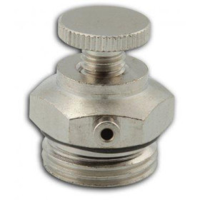 Odvzdušňovací ventil 3/8" ruční s kolečkem, kovový