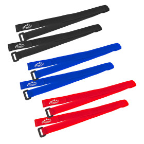 Upínací pásky se suchým zipem 600x20 mm, 6-dílná sada