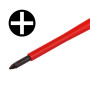Elektrikářský šroubovák křížový PZ1x80 mm