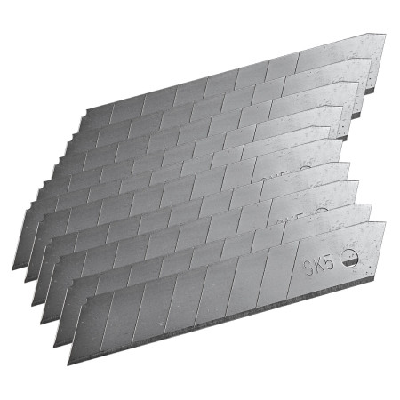 Odlamovací čepele SK5 18 mm stříbrné, 10 ks
