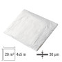 Zakrývací fólie 4x5 m LDPE hrubá, průhledná