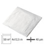 Zakrývací fólie stavební 4x12,5 m LDPE extra hrubá, průhledná