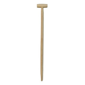 Násada na rýč rovná 110 cm, s T rukojetí