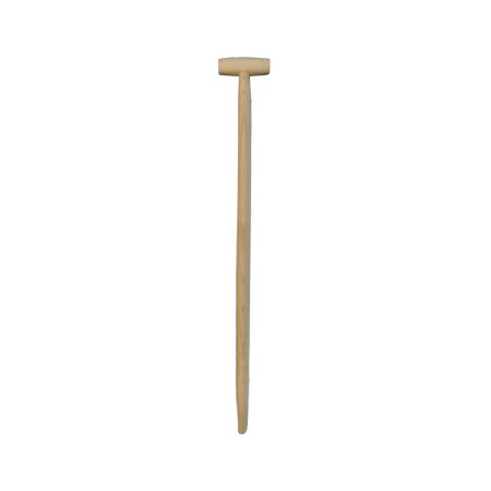 Násada na rýč rovná 110 cm, s T rukojetí