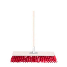 Silniční koště PVC 35 cm s násadou 120 cm