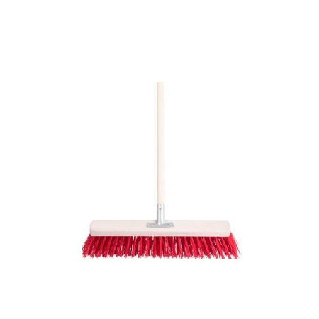 Silniční koště PVC 35 cm s násadou 120 cm