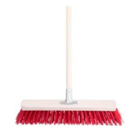 Silniční koště PVC 40 cm s násadou 120 cm