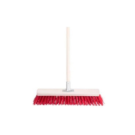 Silniční koště PVC 40 cm s násadou 120 cm