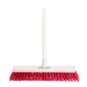 Silniční koště PVC 50 cm s násadou 140 cm