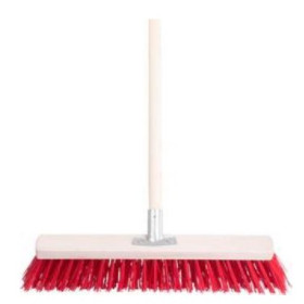 Silniční koště PVC 60 cm s násadou 140 cm